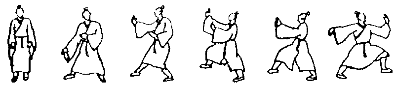 ว่ากันว่าเป็นรูปท่ามวยของท่านจางซานฟง